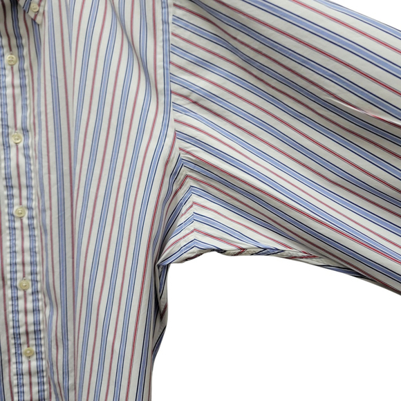 Ralph Lauren Men's Classic Fit Striped Long-Sleeves Dress Shirt 16 32/33 - Picture 9 of 10